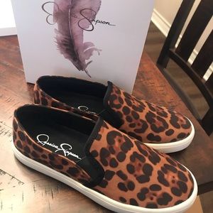 Jessica Simpson Leopard Sneakers